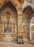 Leopoldo Gotuzzo, Altar de Igreja, óleo sobre tela