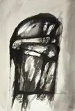 Mulher de Canudos by Aldemir Martins, 1967, aquarela e nanquim sobre papel, offered Nov 2020