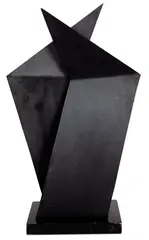 Sem Título by Emanoel Araujo, escultura em ferro monocromado, offered Nov 2020