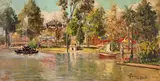Antonio Ferrigno, Paisagem com Lago