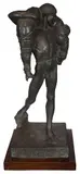 Índio Pery com Caça by Joaquim Figueira, 1933, escultura em bronze, offered Nov 2020