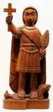 Mestre Expedito, Santo Expedito, 2007, escultura em madeira