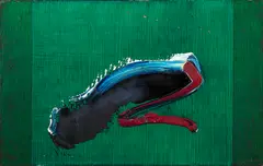 Sem Título by Manabu Mabe, óleo sobre placa, offered Nov 2020