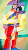 Cangaceiro by Aldemir Martins, 1983, acrílica sobre tela, offered Nov 2020