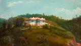Benedito Calixto, Casa da Fazenda, 1890, óleo sobre tela