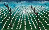Algodoal by José Antônio da Silva, 1981, óleo sobre tela, offered Nov 2020