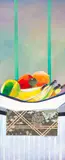 Frutas by Aldemir Martins, 1979, acrílica sobre tela, offered Nov 2020
