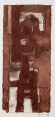 Sem Título by Mira Schendel, 1963, ecoline sobre papel, offered Nov 2020
