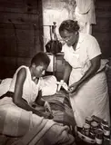 W. Eugene Smith, Nurse Midwife, Maud Callen Cases Pain of Birth - Life and Death