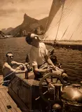 Jean Manzon, Passeio de Barco na Baía de Guanabara, fotografia