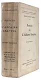Livro, Précis de L‘Affaire Dreyfus Édition Définitive