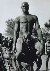 George Rodger, Kordofan, Southern Sudan, 1949, Foto pb sobe papel