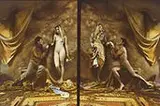 Jan Saudek, Man Begs Woman