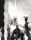 Edward Steichen, Brancusi in his Studio, 1927, Foto pb em gelatina e prata sobre papel