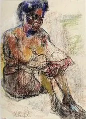 Inis em Cor by Antonio Vitor, 1995, Pastel e carvão sobre papel, offered Sep 2020