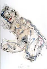 Anotação de Silvana by Antonio Vitor, 2000, Pastel e carvão sobre papel, offered Sep 2020