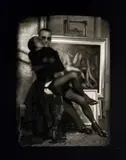 Pierre Molinier, Autoportrait dans l´atelier, Foto pb em gelatina e prata sobre papel