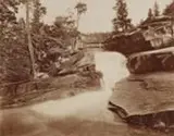 Eadweard Muybridge, Wild Cat Fall, Valley Of The Vosemite