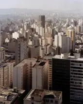 Doug Hall, Avenida Paulista - Left Panel, Foto cor sobre papel