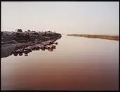 Doug Hall, Red River From Long Bien Bridge, Hanoi, Foto cor sobre papel