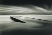 Steel Pier, Lake Michigan by Chip Forelli, 1996, Foto pb sobre papel, offered Sep 2020