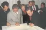 Untitled by Presidente Luís Inácio Lula na Inauguração da Exposição Tesouros dos Mapas, 2004, Foto cor sobre papel, offered Sep 2020