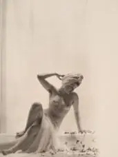 Laure Albin Guillot, Nu Feminino, Foto pb sobre papel