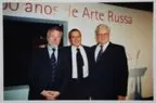 Denise Andrade, Edemar Cid Ferreira e convidados na Abertura da Exposição de Arte Russa