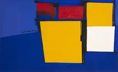 Sem Título by Silvio Oppenheim, 1991, óleo sobre tela, offered Sep 2020