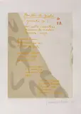 Templo de Prata- Álbum Yú-Gen by Tomie Ohtake & Haroldo De Campos, 1998, água-tinta e serigrafia cor, offered Sep 2020