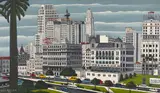Agostinho Batista de Freitas, Paisagem Urbana