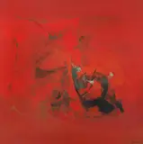 Tikashi Fukushima, Composição em Vermelho
