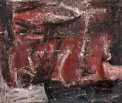 Luiz Carlos Carvalhosa, Sem Título, 1985, óleo e esmalte sobre tela