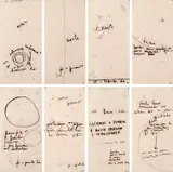 A Criação Do Mundo (Série Monotipia) by Mira Schendel, 1965, óleo sobre papel japonês, offered Sep 2020