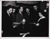 Gisel Prassinos Lisant ses Poèmes au Grupe by Man Ray, 1934, fotografia, offered Sep 2020