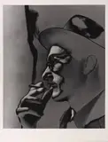German Lorca, Homem Fumando - Solarização, fotografia