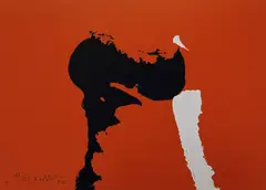 Sem Título by Manabu Mabe, 1974, serigravura, offered Aug 2020