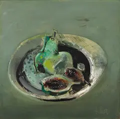 Frutas by Danilo Di Prete, óleo sobre tela, offered Aug 2020