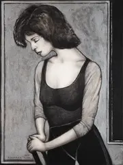 Reflexo de Rosa by João Câmara, 1995, acrílica sobre tela, offered Aug 2020