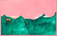 Série Friburgo by Ivald Granato, 1972, guache sobre papel, offered Aug 2020