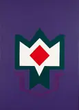 Valdeir Maciel, Abstrato Geométrico, 1969, óleo sobre tela