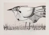 Pássaro by Aldemir Martins, 1982, litogravura, offered Aug 2020