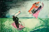 Cícero Dias, Sem título, 1983, litogravura sobre papel
