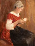 Pedro Weingärtner, A Leitura