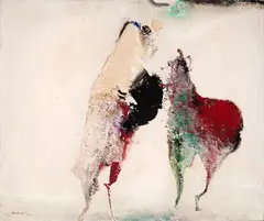 Sem Título by Manabu Mabe, 1970, óleo sobre tela, offered Aug 2020