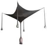 Ernesto Neto, BoGenLandyScapEgg, noir