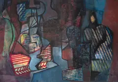 Sem Título by Roberto Burle Marx, 1989, panneaux, offered Aug 2020