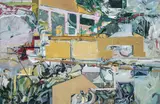 Lucia Laguna, Jardim nº 1, 2011, óleo e acrílica sobre tela