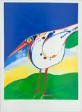 Pássaro by Aldemir Martins, 2003, serigrafia, offered Jul 2020