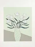 Chen Kong Fang, Vaso de Flor, 1987, serigrafia